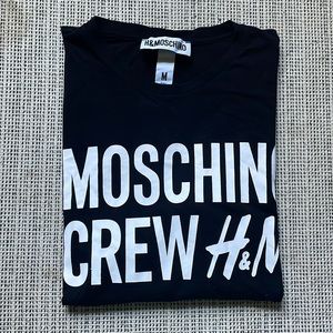 Moschino Crew X H&M Staff Tee